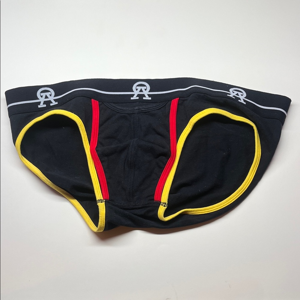 Black and Yellow Men's Briefs